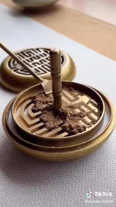 this incense burning