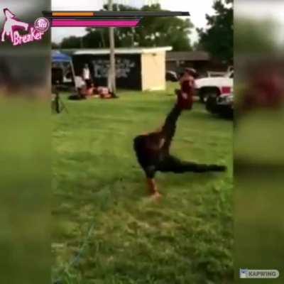 He dancin (idk if this has been posted here before)