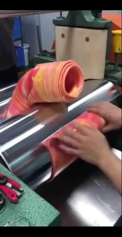 Silicone color mixing