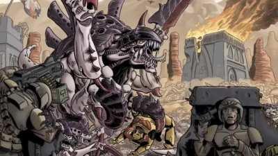 [Not mine] The stages of a Tyrannid planetary invasion - David Attenborough