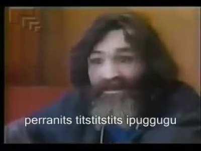 Pregunta épica de Charles Manson