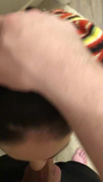 Welding the elbows together does wonders for a slut's gag reflex