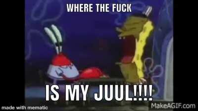 He is suffering from withdrawal