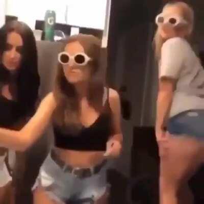 Dancing drunk on the chair during self lol