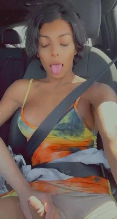 [reddit] I found this cute hitchhiker, she said she would be my new travel buddy.