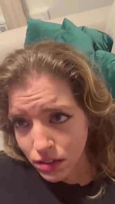 Holy fuck her face says it all! She NEEDs it!