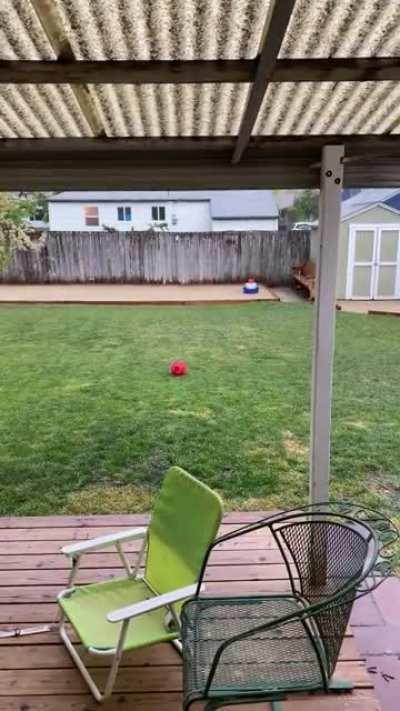 Thunderstorm in SLC.