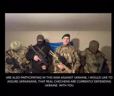 Chechen volunteers from the Dudayev battalion have a message for Ukraine and Kadyrov