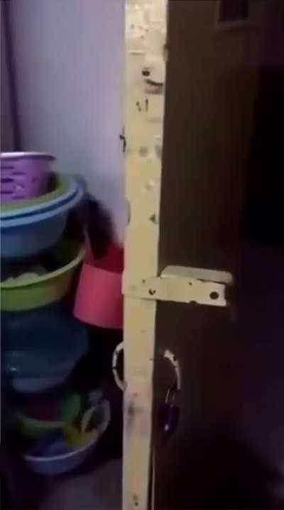 This door is spooky as hell