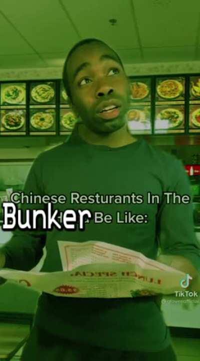 Ordering some Chinese on level 112