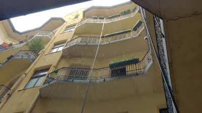 Cigarettes and coffee on a rainy Budapest morning