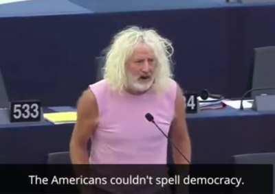 Nick Wallace member of E.U Parliament