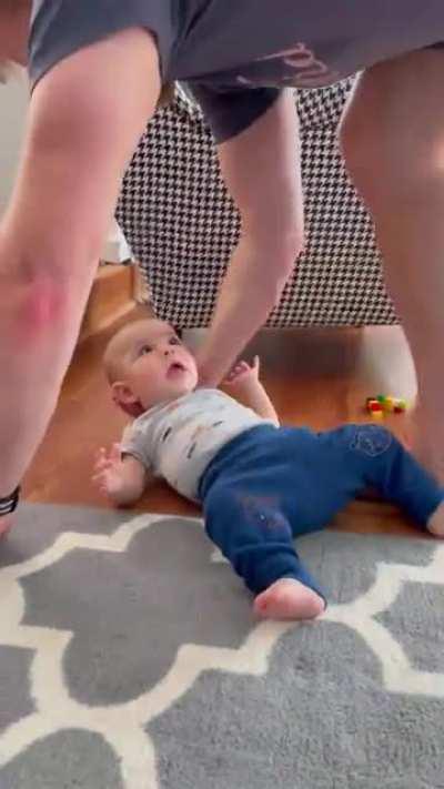 “Oh Dad, hey I was just looking for you!”