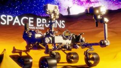 My first render in Blender. I'm testing rendering techniques for several upcoming Mars settlement videos (turn on audio, info in comments)