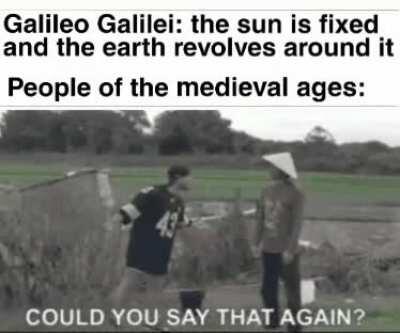 Confused medieval noises