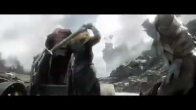 friendly reminder this is a real scene in the hobbit movies