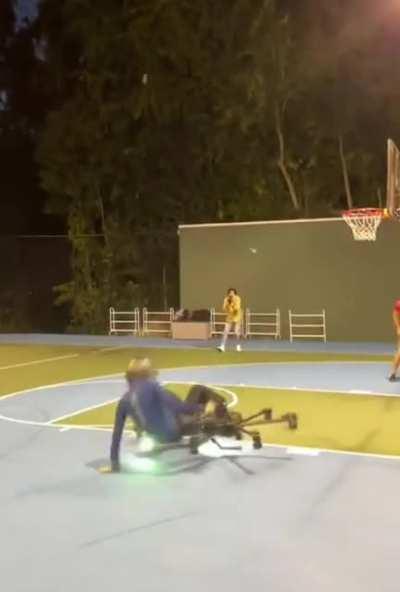 Damaging your expensive drone for a stunt