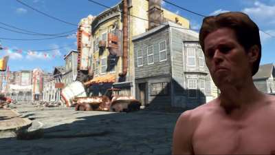 The Sole Survivor rescuing you on psycho...