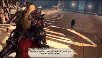 Pov: Zenos started using 4Chan