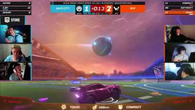 Absolutely horrific blunder from Accro completely throws the game away