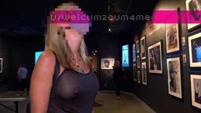 First time posting here. Long time exhibitionist wearing thin clothing. Enjoy 😘