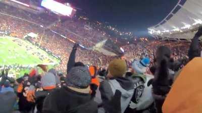 Bengals fans freak out over team winning their first playoff game in 31 years
