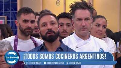 Despedida de Cocineros Argentinos, programa diario con 600 empleados a un costo de 10mil usd por programa.