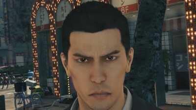 Kiryu learns the rush style
