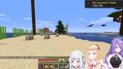 Gura fucking kills Moona's dog