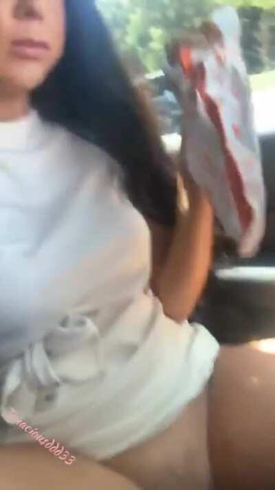 I think your lunch looks better than mine... don’t let it get cold.