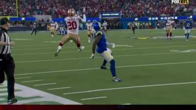 I put some Titanic music over Ambry Thomas's game winning interception to send the 49ers to the playoffs.