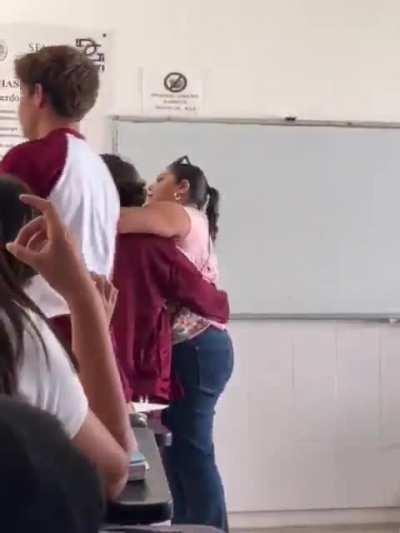Classroom body slam