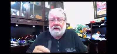 Grandpa tries a vape