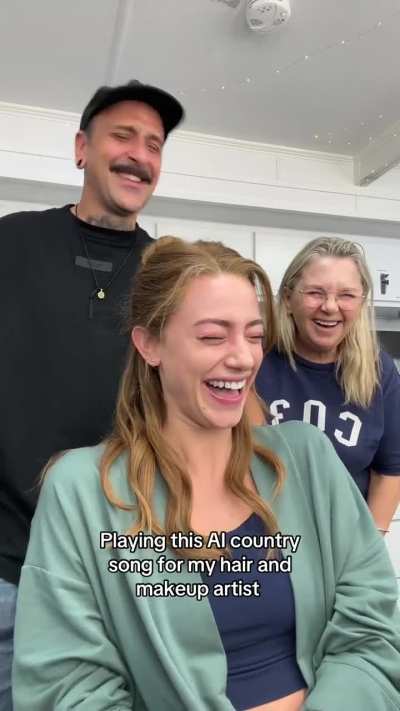 Listening to NSFW AI country song TikTok 8/25