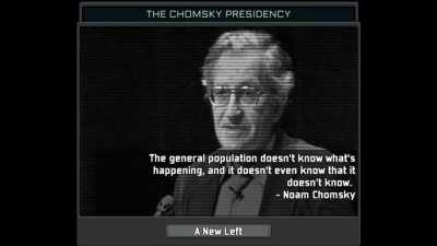 TNO Custom Super Event: The Chomsky Presidency