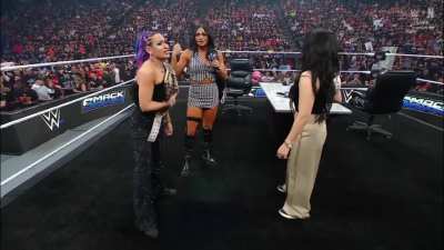 Giulia & Kiana attack both the Women's World Champion & WWE Women's Champion, leading a tag match next week! (SD - 10/3/25)