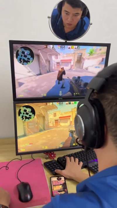 He’s his own best teammate