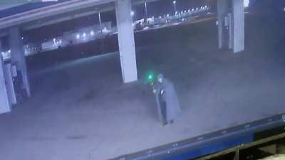 Night Wizard Caught On Camera