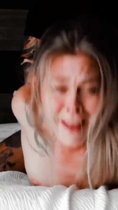 I saw my daughter flirting with my bully, and scolded her for it. They know make look into her eyes and my bully pounds my little girl