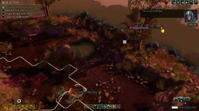 I guess he lost the bet then, huh