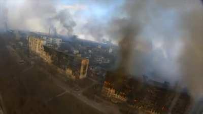 This is what Ukrainian Mariupol looks like right now