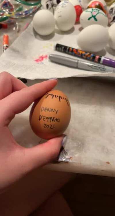 A little late, but I wanted to spread the word about our lord and savior, Danny D’eggvito.