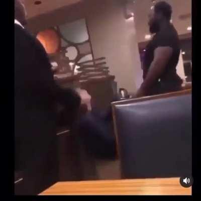 Don’t ever put your hand in another grown mans face