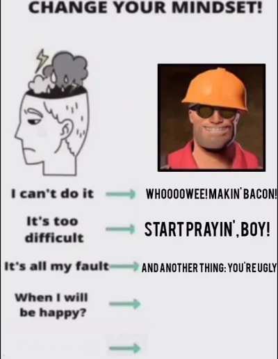 Change your mindset but with a twist