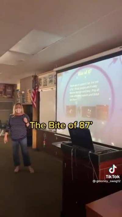 No way the teacher is teaching them about the chomp of 94?!?!?! This is ouragous g*ming in school?!?!?!?! 🤮🤮 So not halal reddit twitter moment 😨😨😱😰😭🤢🤮