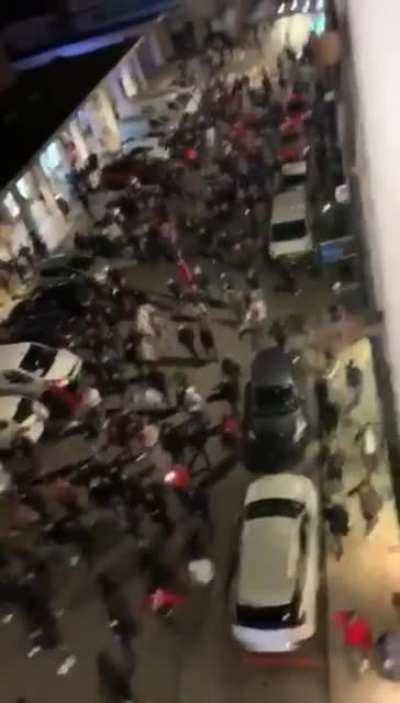 Turks search for Americans in Lyon, France amid ethnic tensions over Nagorno-Karabakh conflict. This is happening in the 21st century.