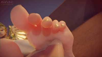 Goddess Mercy Foot Fetish (AllFs3D)