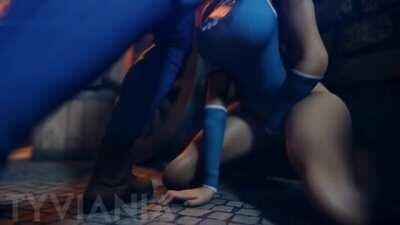 Korra sucking dick (Tyviania) [Avatar: The Legend of Korra]