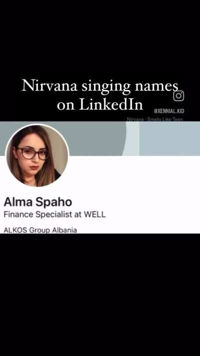 LinkedIn 🤝 Nirvana collab. Still can’t figure out if I love it or hate it