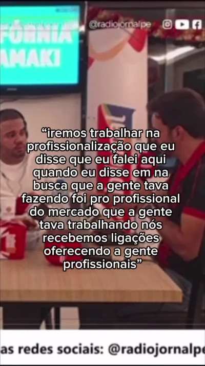 Olhem o nível intelectual do candidato a presidência do Sport KKKKKKKKKKKKK